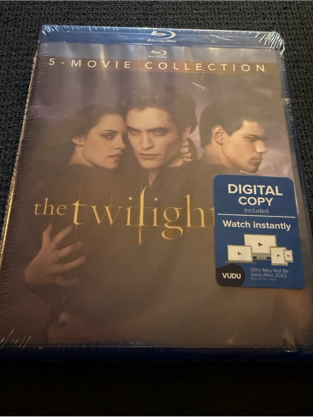 The Twilight Saga 5-Movie Collection BlueRay DVD Set - BNIP